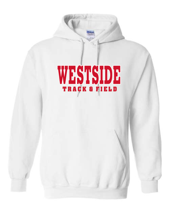 Track and field discount hoodie