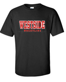 Wrestling T-Shirt Red Text